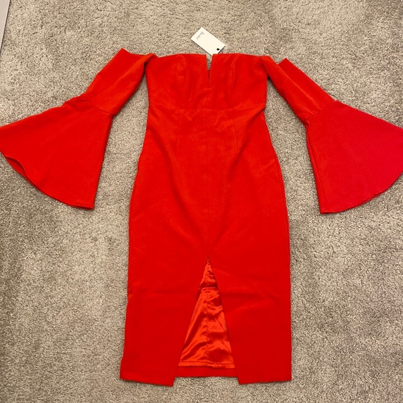 Bardot Jasmine Split Dress, US4/XS - Picture 1 of 6